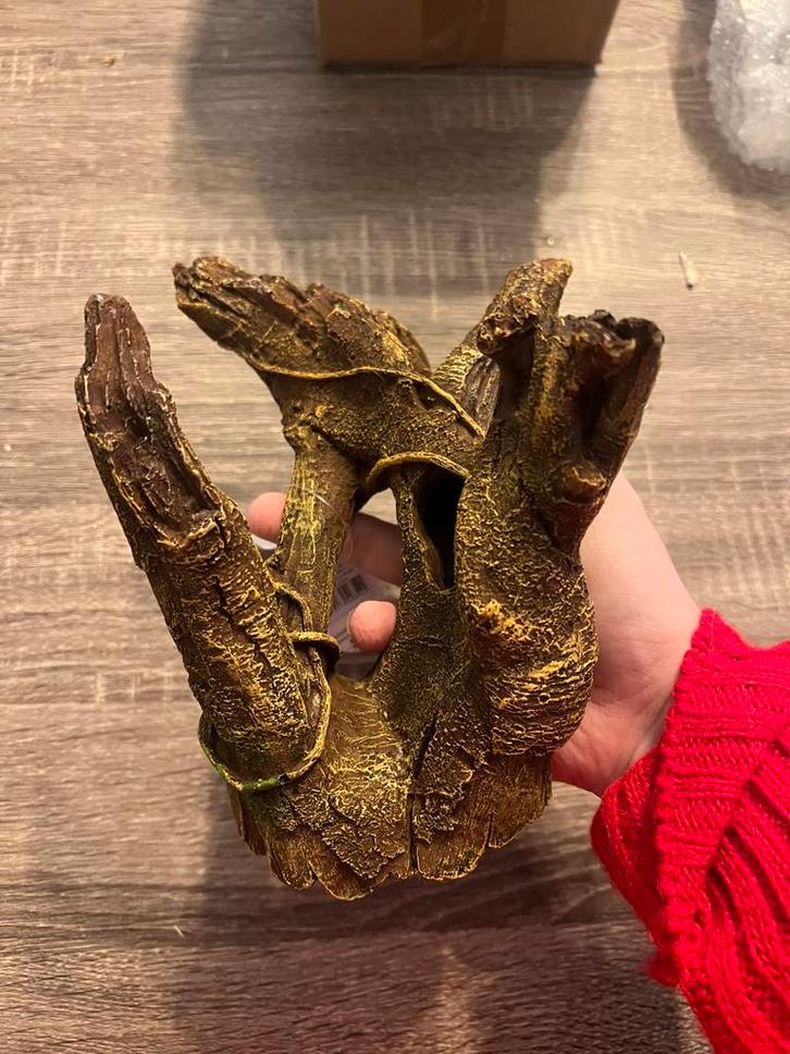 Beeldjes Aquarium, Dieren en Toebehoren, Vissen | Aquaria en Toebehoren, Zo goed als nieuw, Ophalen of Verzenden