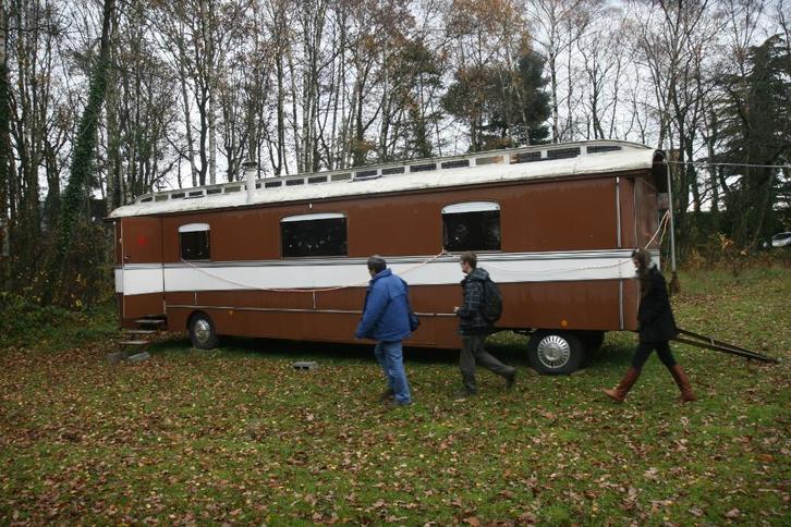 Roulotte Circuswagen, Caravans en Kamperen, Caravans, Particulier, 2000 kg en meer, 8 meter en meer, Ophalen