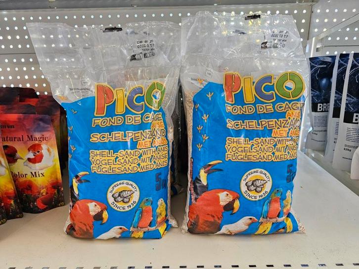 Schelpenzand 5kg Pico - Winkel en Webshop, Dieren en Toebehoren, Vogels | Toebehoren, Ophalen