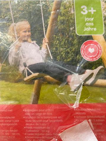 NIEUW Schommelzitje, Kinderen en Baby's, Speelgoed | Buiten | Speeltoestellen, Ophalen, Nieuw