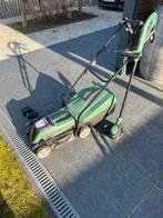 Bosch accu grasmaaier met kanten trimmer, Ophalen, Cirkelmaaier, Gebruikt, Accu-grasmaaier
