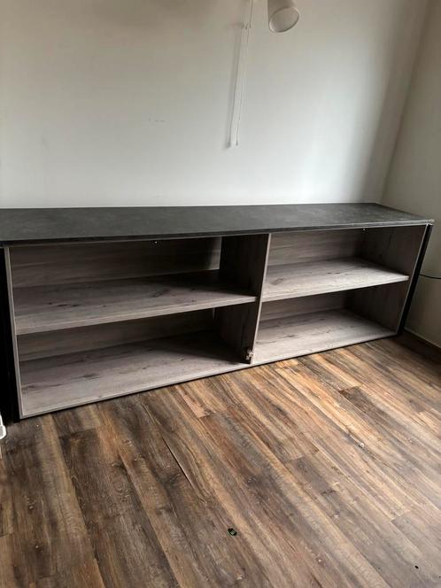 Dressoir, Huis en Inrichting, Kasten | Dressoirs, Gebruikt, 200 cm of meer, 25 tot 50 cm, Met deur(en), Met plank(en), Ophalen