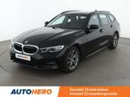 BMW 3 Serie 318 318d Sport Line (bj 2020, automaat), Auto's, BMW, Achterwielaandrijving, Zwart, Leder, 5 deurs