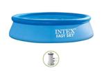 Intex Easy Set opblaasbaar zwembad - rond - Ø457 x H107 cm, Ophalen, Opblaaszwembad, 80 tot 120 cm, Rond