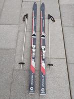 Paar ski’s, Rossignol, ski stokken, 1 keer gebruikt, 168 cm, Sport en Fitness, Skiën en Langlaufen, Ophalen, 160 tot 180 cm, Stokken