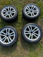 Winterbanden 225/50 R17 Uniroyal op ATS-velgen + wielbouten, Ophalen, Winterbanden, Band(en)