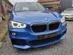 BMW x1sDrive18i M-PAKKET/GPS/ALCANTA/Pano/Trekhaak, Auto's, BMW, Euro 6, Blauw, Alcantara, 3 cilinders