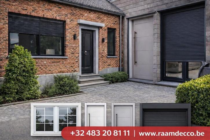 NIEUWE RAMEN OP MAAT, Doe-het-zelf en Bouw, Raamkozijnen en Schuifdeuren, Ophalen