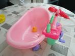 poppenbadje met sproeier, Kinderen en Baby's, Ophalen of Verzenden, Zo goed als nieuw