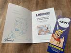 Ambionix - Hec Leemans - 3 x gesigneerd + een mooie tekening, Boeken, Eén stripboek, Ophalen of Verzenden, Nieuw, Swerts en Vanas; Hec Leemans