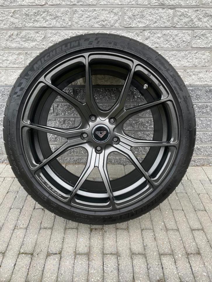 BMW M2 F87 Vorsteiner V-FF103 19" velgen met banden, Auto-onderdelen, Banden en Velgen, Banden en Velgen, Zomerbanden, 19 inch