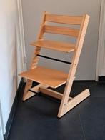 Stokke Tripp Trapp kinderstoel NIEUW MODEL in naturel, Ophalen, Zo goed als nieuw, Meegroeistoel, Aanschuifbaar