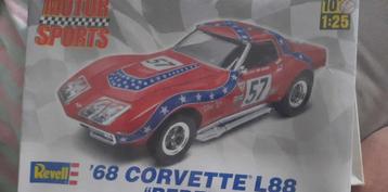 Corvette 68 L88 REBEL RACER 1/25 Revell disponible aux enchères