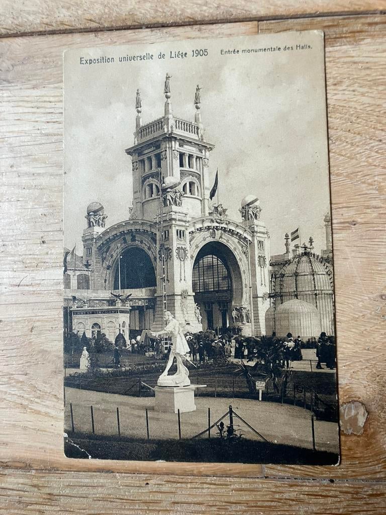 CPA .- Liege - Exposition universelle de 1905, Enlèvement ou Envoi, Avant 1920, Non affranchie, Liège