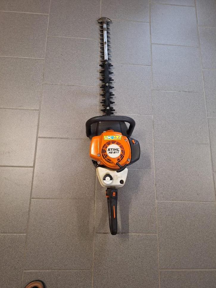 Krachtige Professionele haagschaar Stihl HS 81 T, Tuin en Terras, Heggenscharen, Gebruikt, Benzine, Ophalen