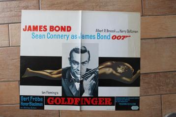 filmaffiche James Bond Goldfinger filmposter