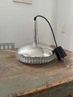 VINTAGE LAMP HANGLAMP GLAS CHROOM ZEER GOEDE STAAT, Antiek en Kunst, Ophalen of Verzenden