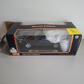 JAGUAR XK8 Cabriolet BRG 1/18 MAISTO Neuve + Boite d'origine beschikbaar voor biedingen