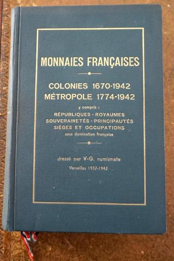 V.G. (Victor Guilloteau) Boek - Franse munten beschikbaar voor biedingen