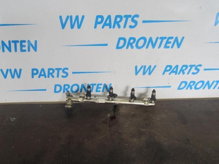 Galerij (Injectie) van een Audi A3, Auto-onderdelen, Brandstofsystemen, Audi, Gebruikt, 3 maanden garantie, Ophalen of Verzenden
