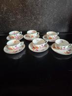 6 tasses à thé, Antiquités & Art, Enlèvement ou Envoi