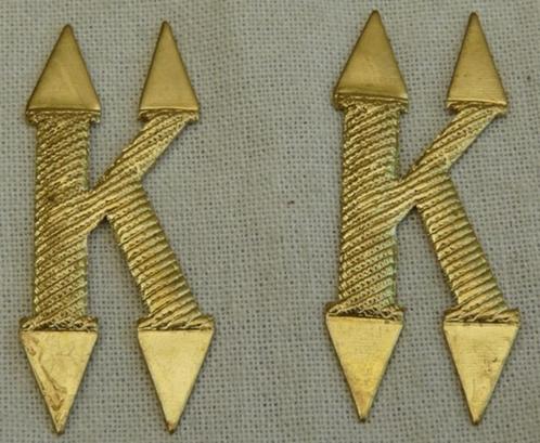 Emblemen Set Epaulet, Kursant / Cadet, USSR / CCCP, jaren'80, Verzamelen, Militaria | Algemeen, Overige soorten, Embleem of Badge