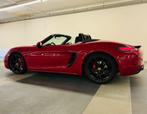 Porsche Boxster S type 718 van 2017 echte eyecatcher 2.5 ltr, Auto's, Porsche, Automaat, Zwart, Cabriolet, Leder