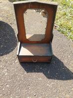 Oud spiegelkastje, Ophalen