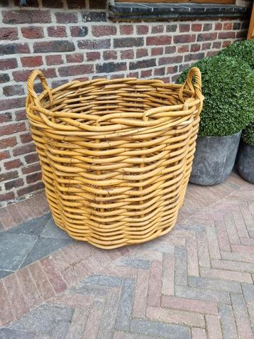 panier en osier XXL, Enlèvement ou Envoi, Comme neuf, Panier