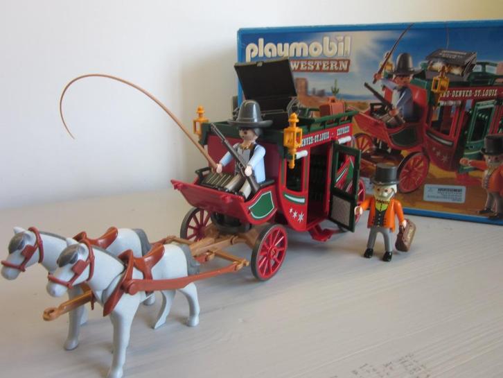 PLAYMOBIL - Western Postkoets - 4399, Kinderen en Baby's, Speelgoed | Playmobil, Zo goed als nieuw, Complete set, Ophalen