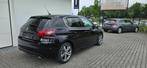 Peugeot 308 1.2 Automaat GT-Line Pano/Camera/Garantie, 1199 cc, Zwart, Leder, Stadsauto