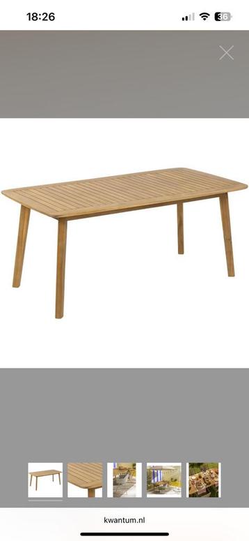Nieuw! Tuintafel/eettafel 180 cm beschikbaar voor biedingen