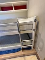 Witte houten hoogslaper van het merk Vipack, Ophalen, 200 cm, 90 cm, Hoogslaper