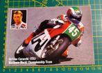 Sticker Aprilia 250cc Stefano Caracchi 1986, Verzamelen, Ophalen of Verzenden