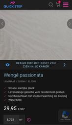 Quickstep laminaat eligna wengé passionata, Ophalen, 50 tot 150 cm, Nieuw, 10 tot 30 cm