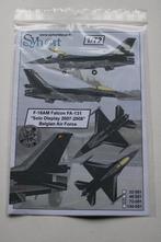 Decals f-16 schaal 1/72, Overige merken, 1:72 tot 1:144, Nieuw, Ophalen of Verzenden