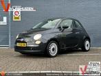 Fiat 500 0.9 TwinAir Lounge | Pano | Airco | Carplay |, Auto's, Zwart, Bedrijf, Handgeschakeld, 92 g/km
