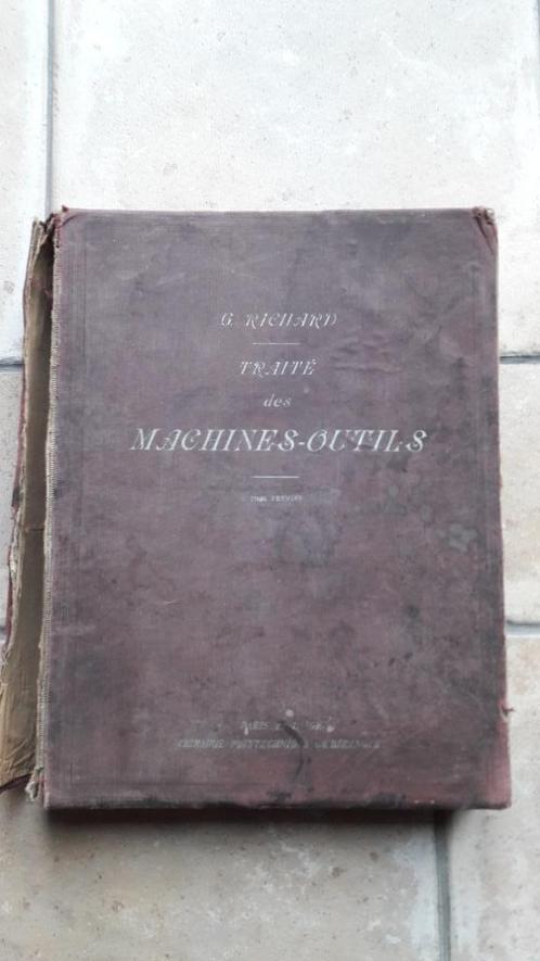 Livre français de 1895 : traité des machines-outils, Antiquités & Art, Antiquités | Livres & Manuscrits, Enlèvement