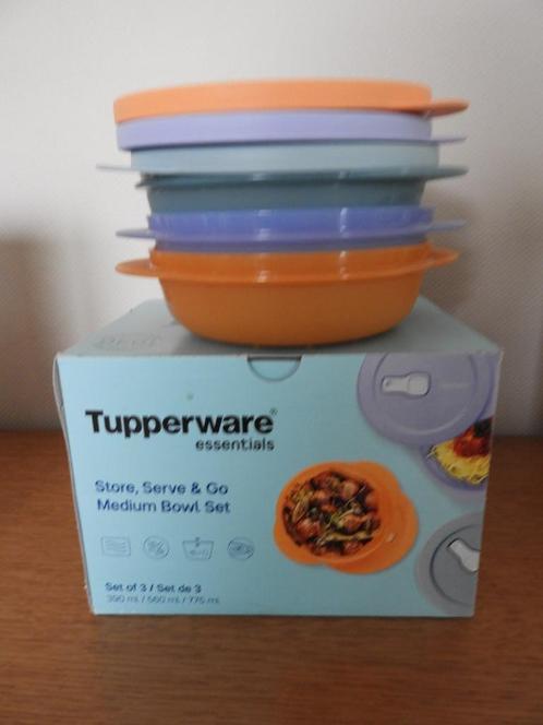 tupperware crystalwave, Maison & Meubles, Cuisine| Tupperware, Neuf, Récipient ou Bol, Bleu, Orange, Rouge, Enlèvement ou Envoi