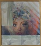 ROGER VAN BELLEGHEM / COMPOSITIE / OLIEVERF PANEEL / 88x81cm, Enlèvement