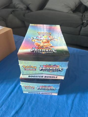 Pokémon TCG SV 8.5 Prismatic Evolutions Booster Bundle beschikbaar voor biedingen