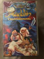 VHS Disney Aladdin en de Dievenkoning, CD & DVD, Enlèvement ou Envoi