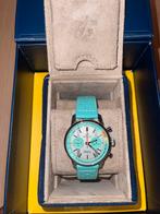 Breitling Top Time B01 Fausto Coppi, Leer, Staal, Breitling, Polshorloge