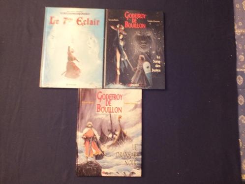 GODEFROY DE BOUILLON (3 ALBUMS EO). EDITIONS HELYODE & LEFRA, Livres, BD, Comme neuf, Plusieurs BD, Enlèvement ou Envoi