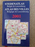 Stedenatlas België - Luxemburg, Overige atlassen, 2000 tot heden, Ophalen of Verzenden, Zo goed als nieuw