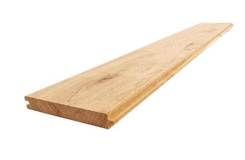 Eiken vellingdelen | 20x140mm | Mes en groef | Gedroogd, Doe-het-zelf en Bouw, Hout en Planken, Nieuw, Plank, Eiken, 300 cm of meer