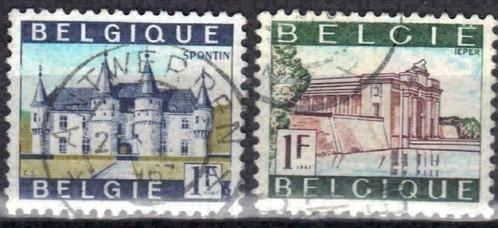Belgie 1967 - Yvert/OBP 1423-1424 - Toerisme (ST), Postzegels en Munten, Postzegels | Europa | België, Gestempeld, Gestempeld