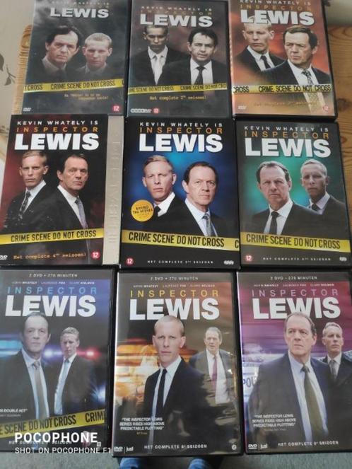 Inspector Lewis - De Complete Collectie (Seizoen 1 t/m 9), CD & DVD, DVD | TV & Séries télévisées, Comme neuf, Action et Aventure