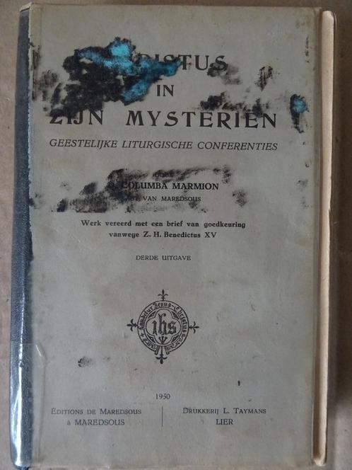 D. Columba Marmion Christus in zijn mysteriën 1950 Zeldzaam!, Boeken, Godsdienst en Theologie, Gelezen, Christendom | Katholiek