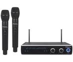 Dubbele UHF microfoon set 2 hand microfoons 863.9 & 864.9MHZ, Enlèvement ou Envoi, Neuf